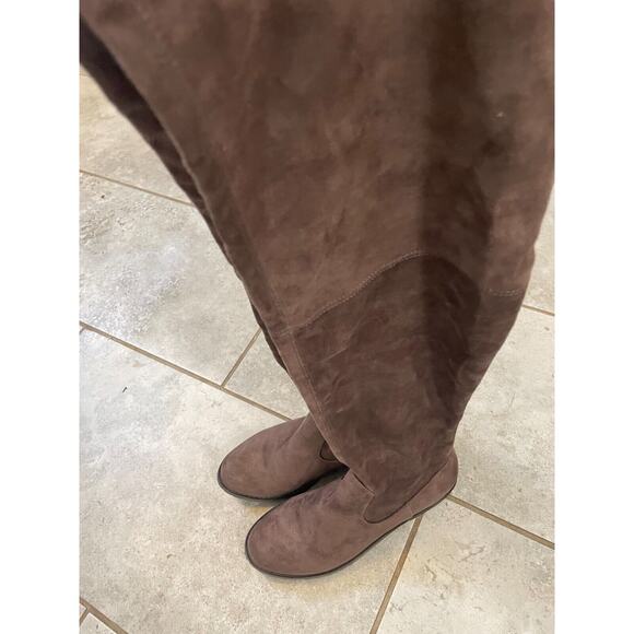 "Women's NINE WEST Brown/Mushroom Nolitagd Over The Knee Boots 8 M" - Picture 9 of 14